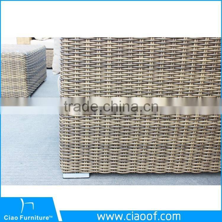 Hot Sale Hand Weave Rattan Outdoor Furniture Sofa Set