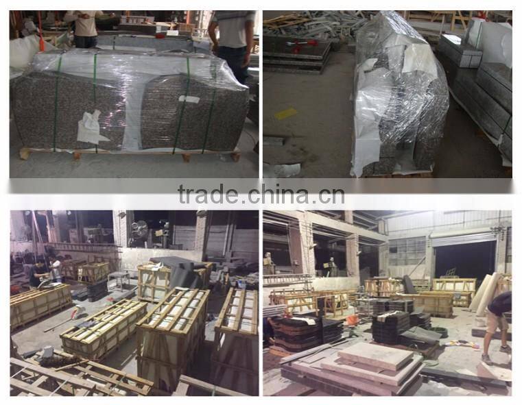 Cheap granite tombstone with cross