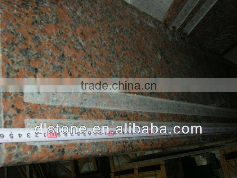 G562 Maple Red Granite Stairs Indoor Stair Steps
