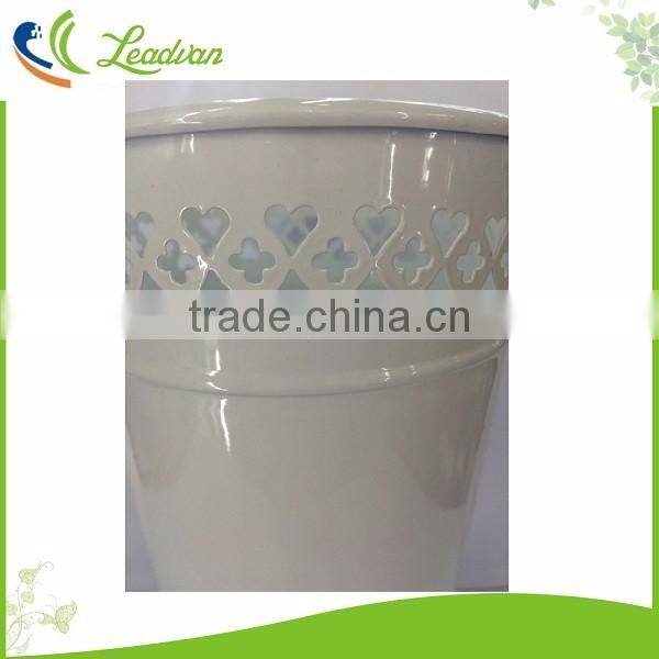 Cheap modern western style chinese tall white large floor vases for home decor