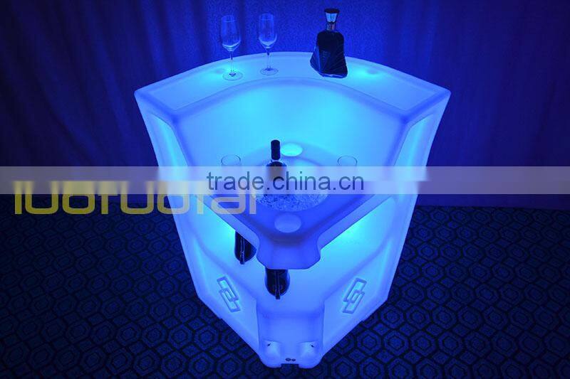 112CM High Rechargeable Illuminated Bar Corner Unit LTT-BC07B