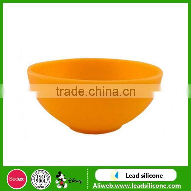 Food grade durable microwave safe silicone rice bowls