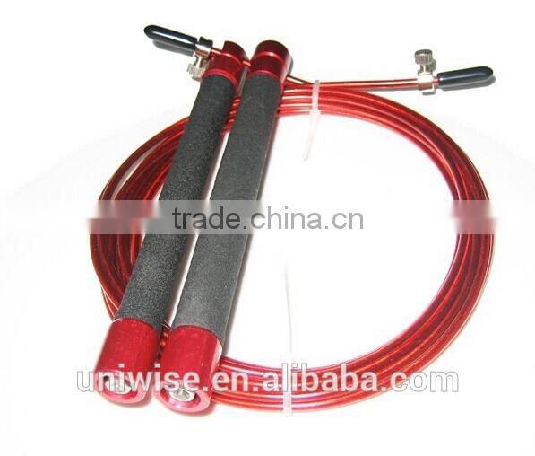 UIC-JR06, ball bearing aluminium handle speed jump rope, Speed rope, skipping rope, Jump rope