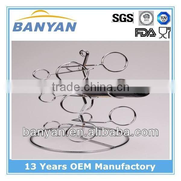 wholesale fashionable wine rack stainless steel,stackable wine rack,good quality decorative wine rack