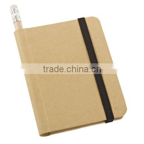 Custom Pocket School Notebook With Pencil
