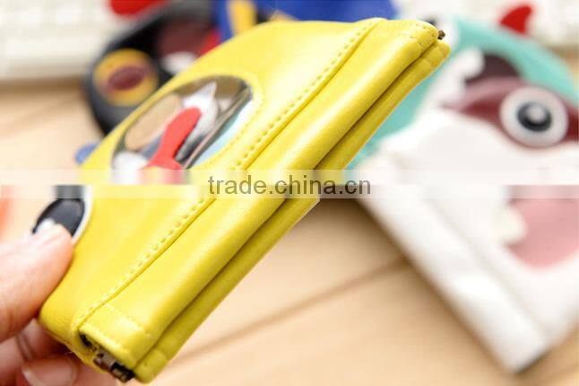 Q1105 Cute little monster zero travel wallet