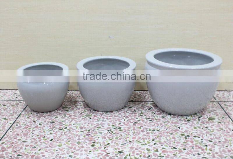 ceramic fish bowl vases,Wholesale large chinease ceramic planter garden flower pots for indoor and outdoor