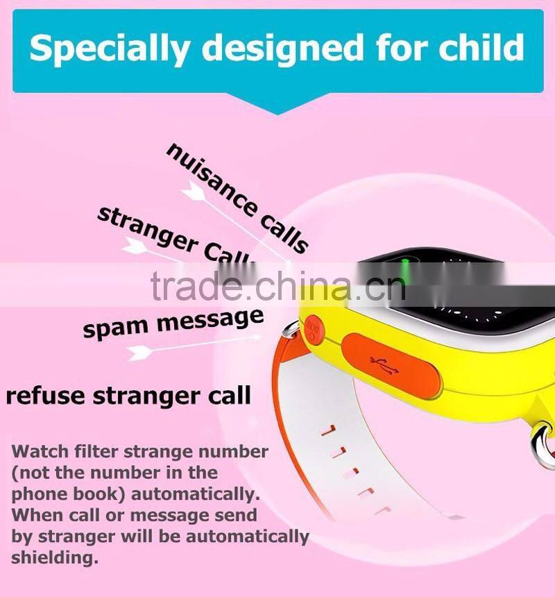 Q50/Q90 Smart Tourch GPS Watch For Kids with Russian and English Language