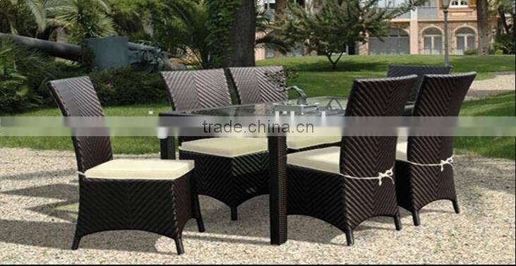 2017 Trade Assurance hot sale outdoor modern restaurant used dining table set designs