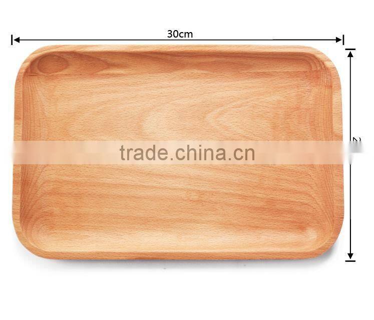 new style wood tray Handmade Natural Wooden Tray
