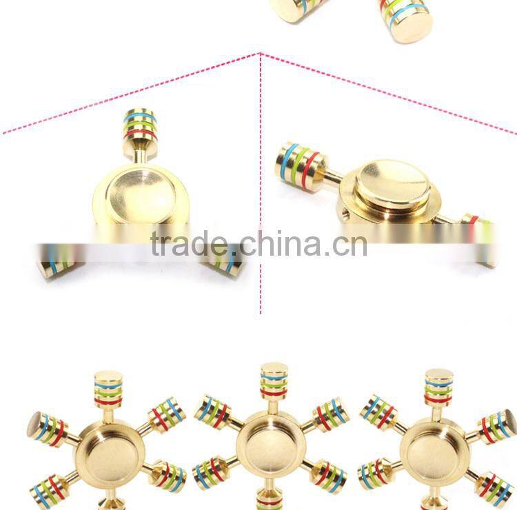 New arrival OEM LED metal spinning toys alloy hand spinner toys fidget Spinner