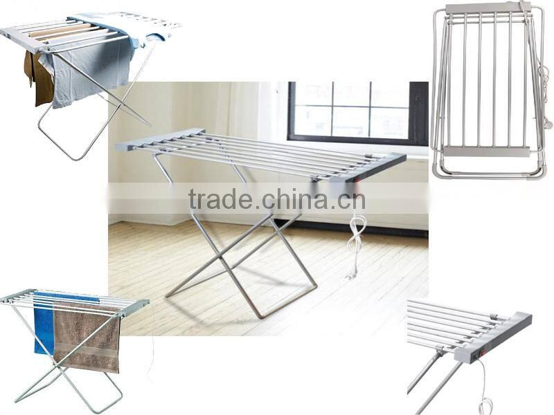ELECTRIC HEATED CLOTHES AIRER DRYER HORSE RACK INDOOR LAUNDRY FOLDING WASHING