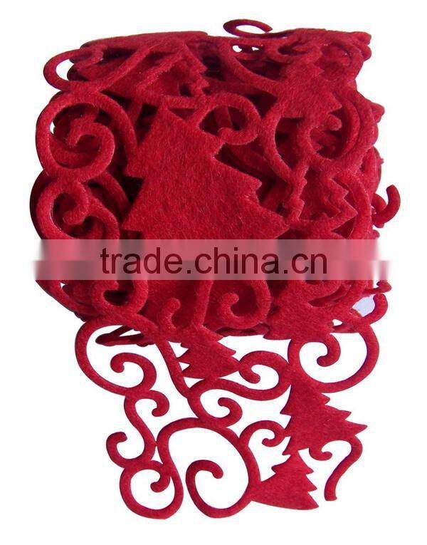 hot trendy high quality eco friendly new products felt christmas ribbon on alibaba express made in china for promotional gift