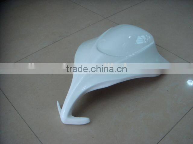 Glossy painting finish customized fiberglass motorcycle parts