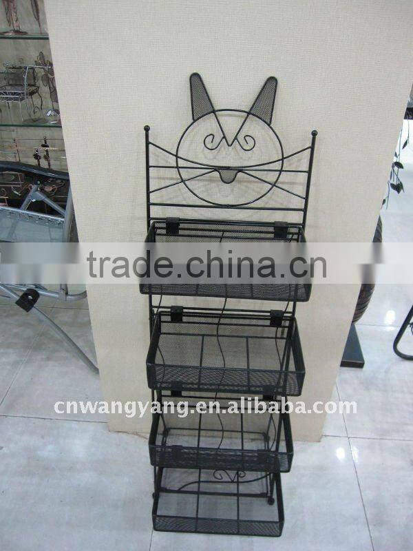 black with rabbit Iron magazine holder(jz-015)