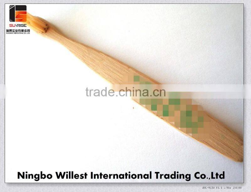 hot sale healthy and natural cheap bamboo toothbrush