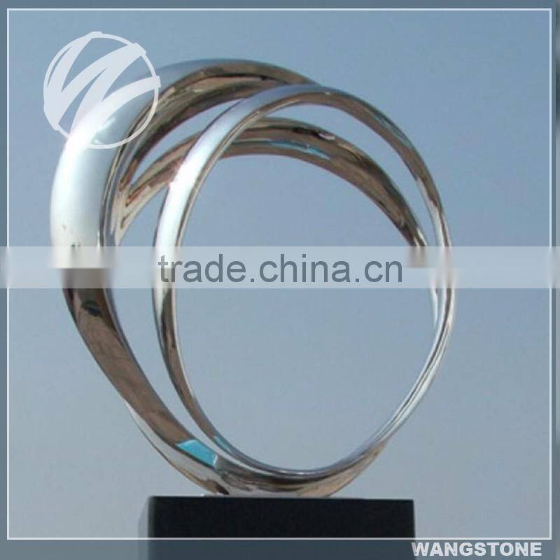 Garden Custom Decorative Metal Sculpture For Home Decor