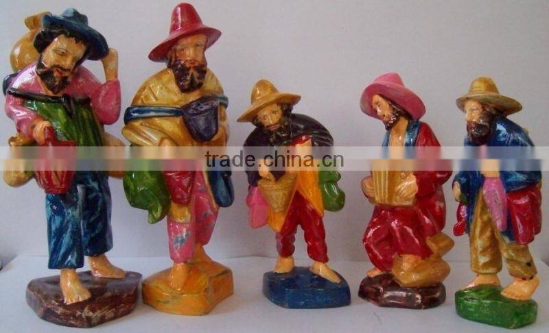 Decorative high quality Musician statues