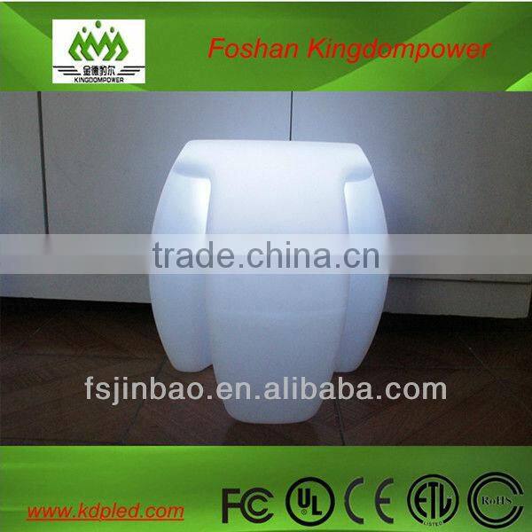 Romantic colorful led classic chair