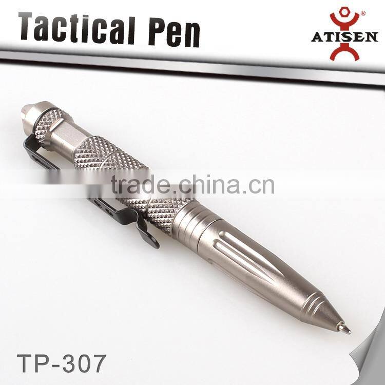 Golden Self Defense Tool Tactical ball point pen with glass breaker TP-306