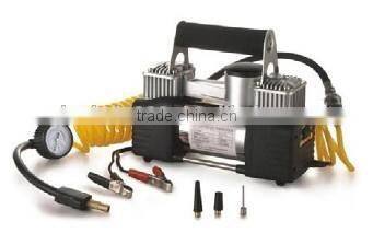 TWO CYLINDER PORTABLE METAL AIR COMPRESSOR,MINI AIR COMPRESSOR