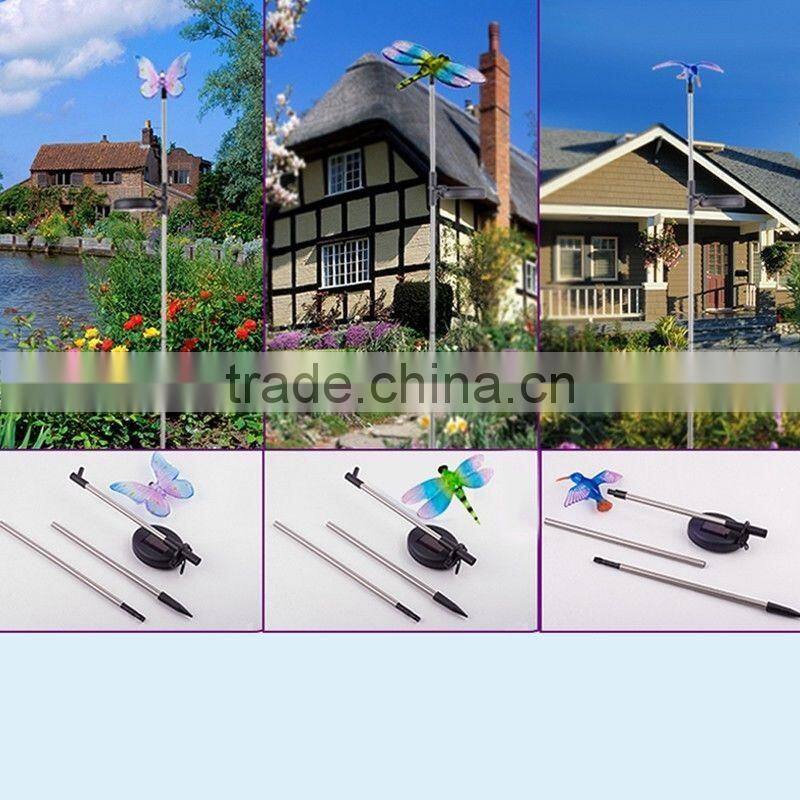 Solar LED Path Light Outdoor Garden Lawn Landscape Stainless Steel Spot Lamp