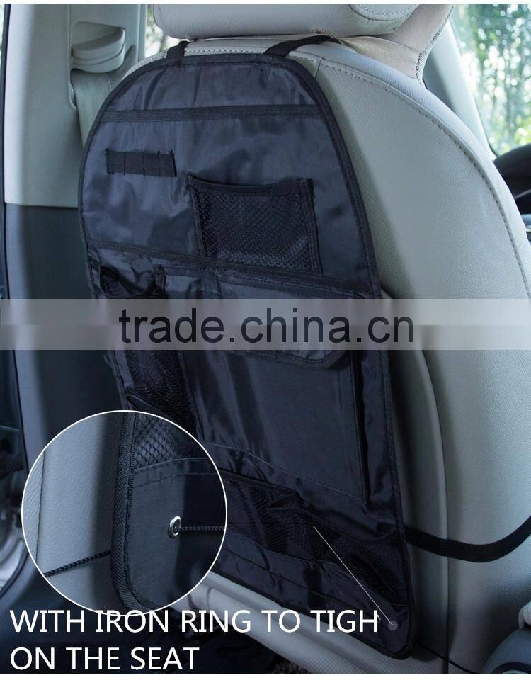 420D Waterproof Oxford Polyester Car Back Seat Organiser