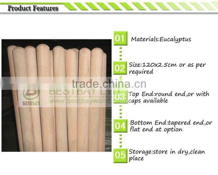 China natural wood rake handle wood hiking stick