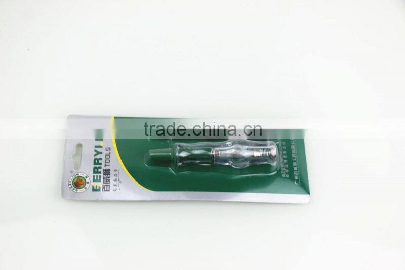 BERRYLION crystal handle dual purposes screwdriver tester pen with high quality