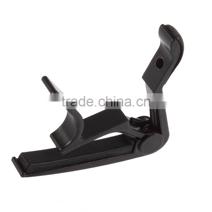 Aluminium Alloy New Black Quick Change Clamp Key Acoustic Classic Custom Acoustic Guitar Capo Guitar For Tone Adjusting