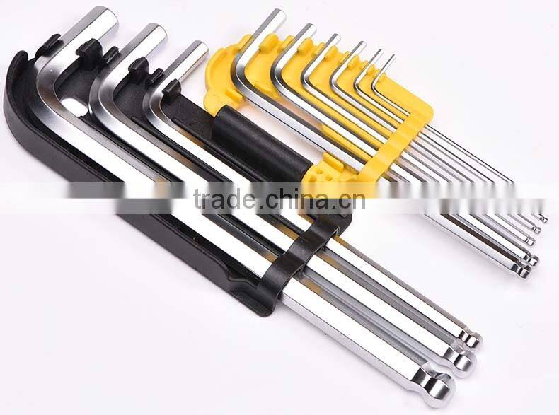 AK-7402 professional grade S2 steel hex key