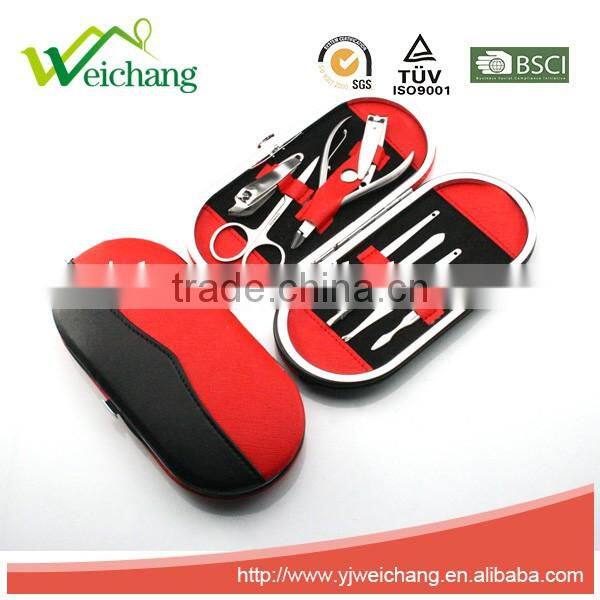 WCJ975 Stainless Steel Grooming Kit Multiple Nail Nursing Tools Girl Manicure Pedicure Set