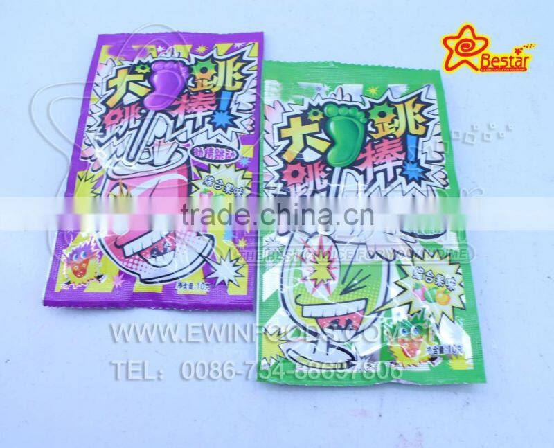 Foot Shape Lollipop with Popping Candy 10g