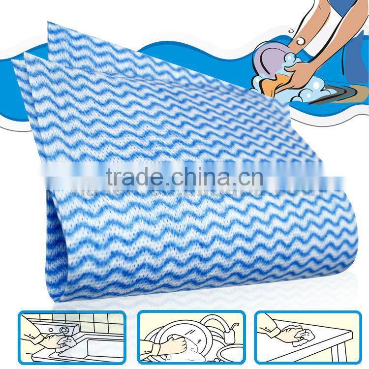 Gongdong factory direct sale classical wet / dry cleaning wipes/Guangzhou hasen cleaning wipe