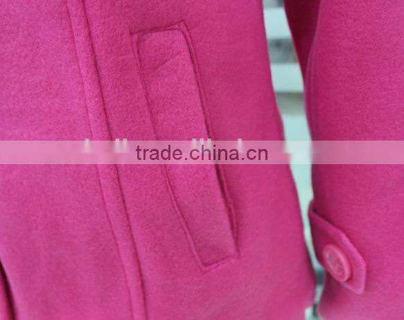 Chinese supply winter wool coat for women