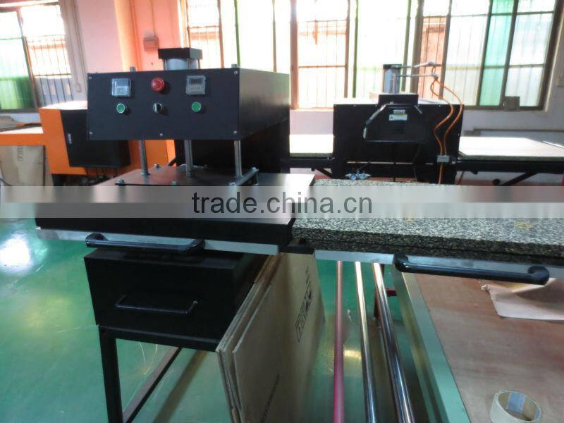 Two plattens tshirt heat transfer press machine