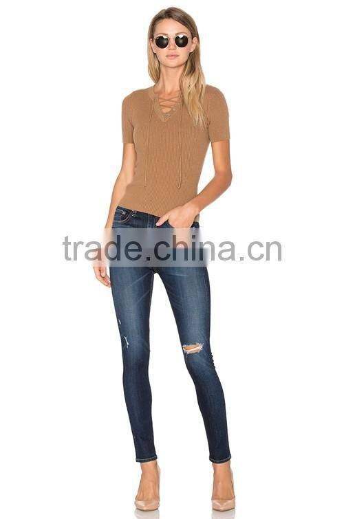 New Fashion 2017 Comfortable Sexy Ladies Jeans Pants Designs