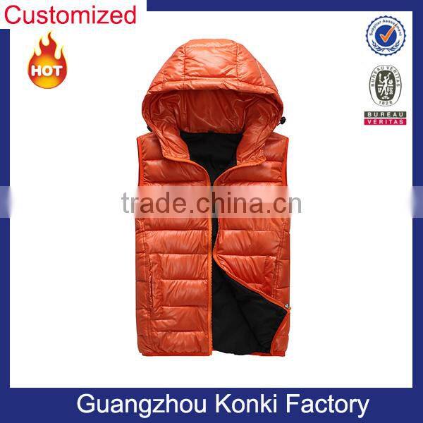 Custom cotton sleeveless mens cooling vest wholesale with various colors