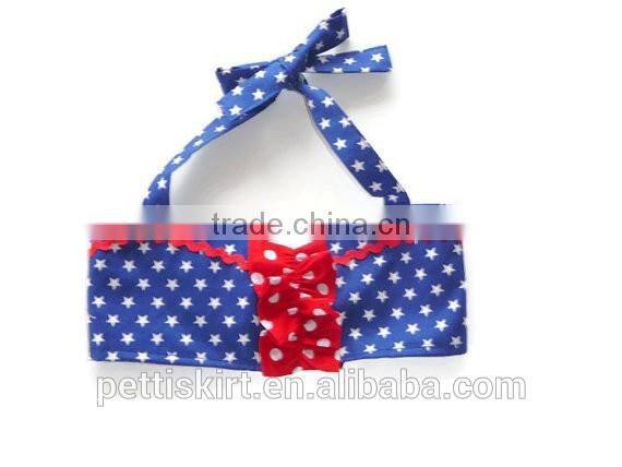 Children swimwear summer beach clothes set baby girl bikini vintage style bikini baby pageant wear