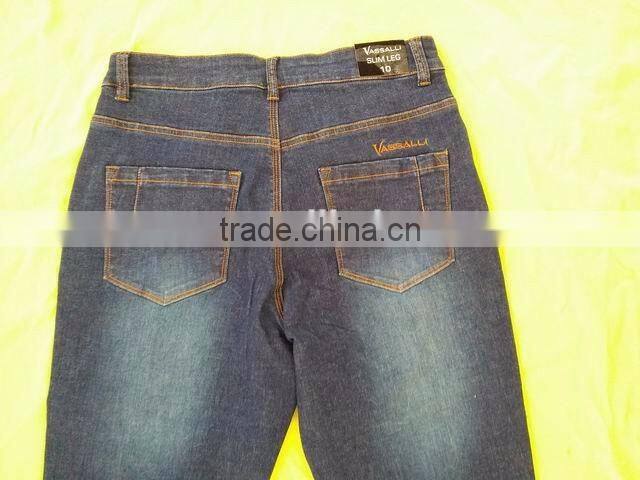 ladies boyfriend jean pants denim colour