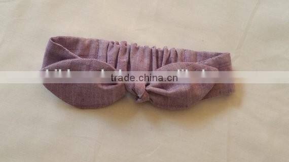 Green flower headband