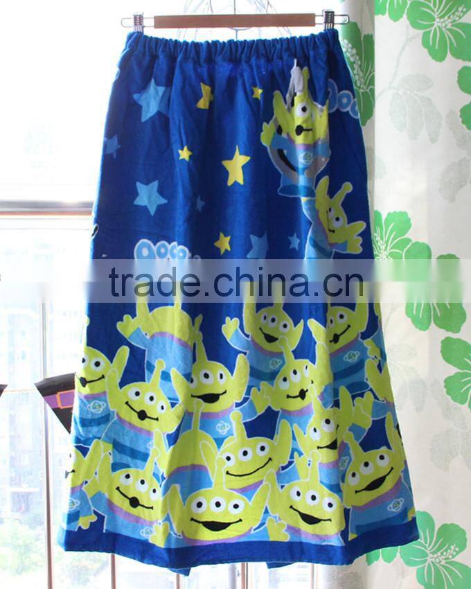 Sexy velour bath skirt,cotton towel wraps for women