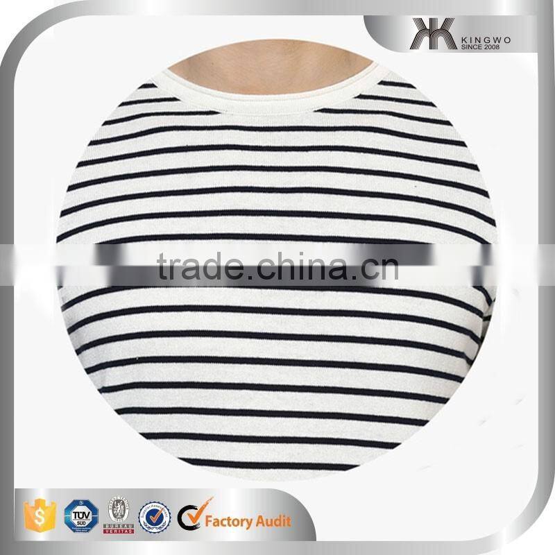 2017 Spring Comfort Colors T-shirts Latest Man Stripes Top OEM Wears Men's Clothing