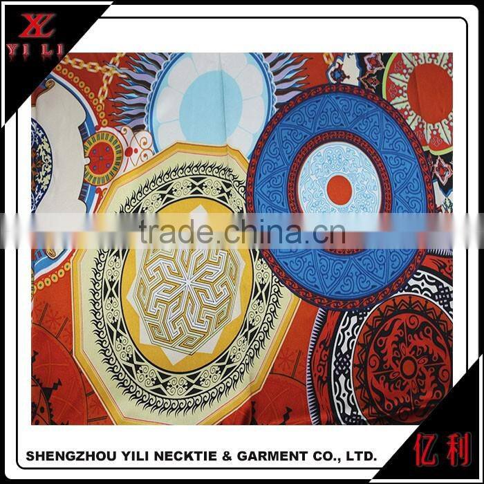 100% silk printing square 90*90 elegant lady scarf