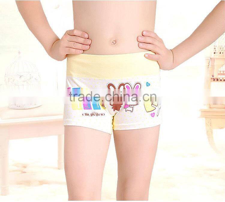 carton girl panty briefs seamless lingerie kids underwear for girls