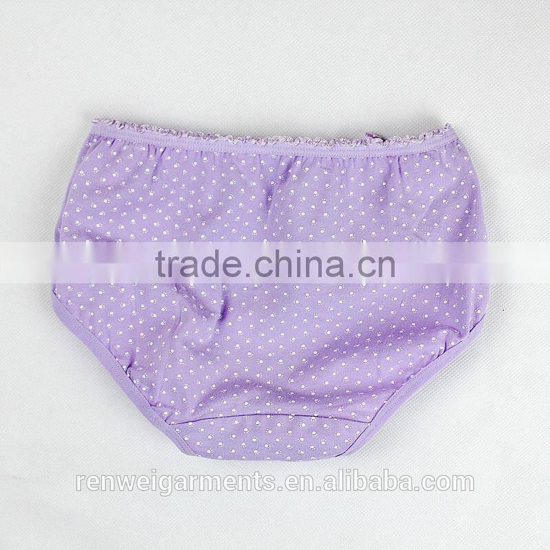 hot 95%cotton 5%spandex little transparent lovely teen girl underwear