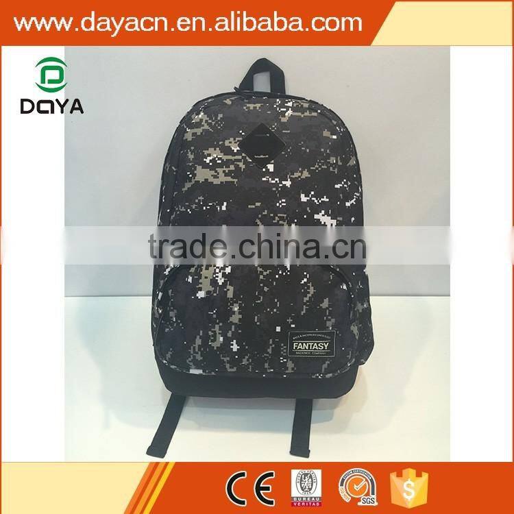 2017 hot sales wholesales custom fashion military boy school bag