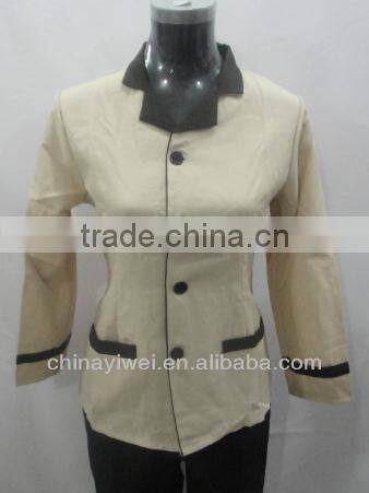 Custom long sleeves bellboy uniform for hotel