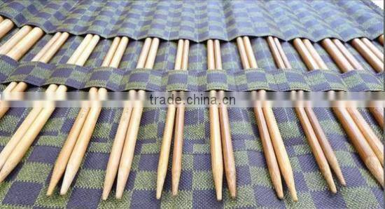 Double pointed smooth bamboo charcoal stick needle Sweater knitted needle