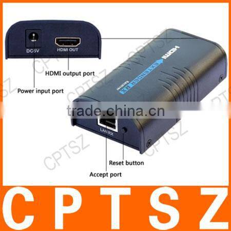 Up to 100m-120m HDMI HD 1080P Over Ethernet CAT5e/6 LAN Cable Extender TCP/IP UKUp to 100m-120m HDMI HD 1080P Over Ethernet CAT5